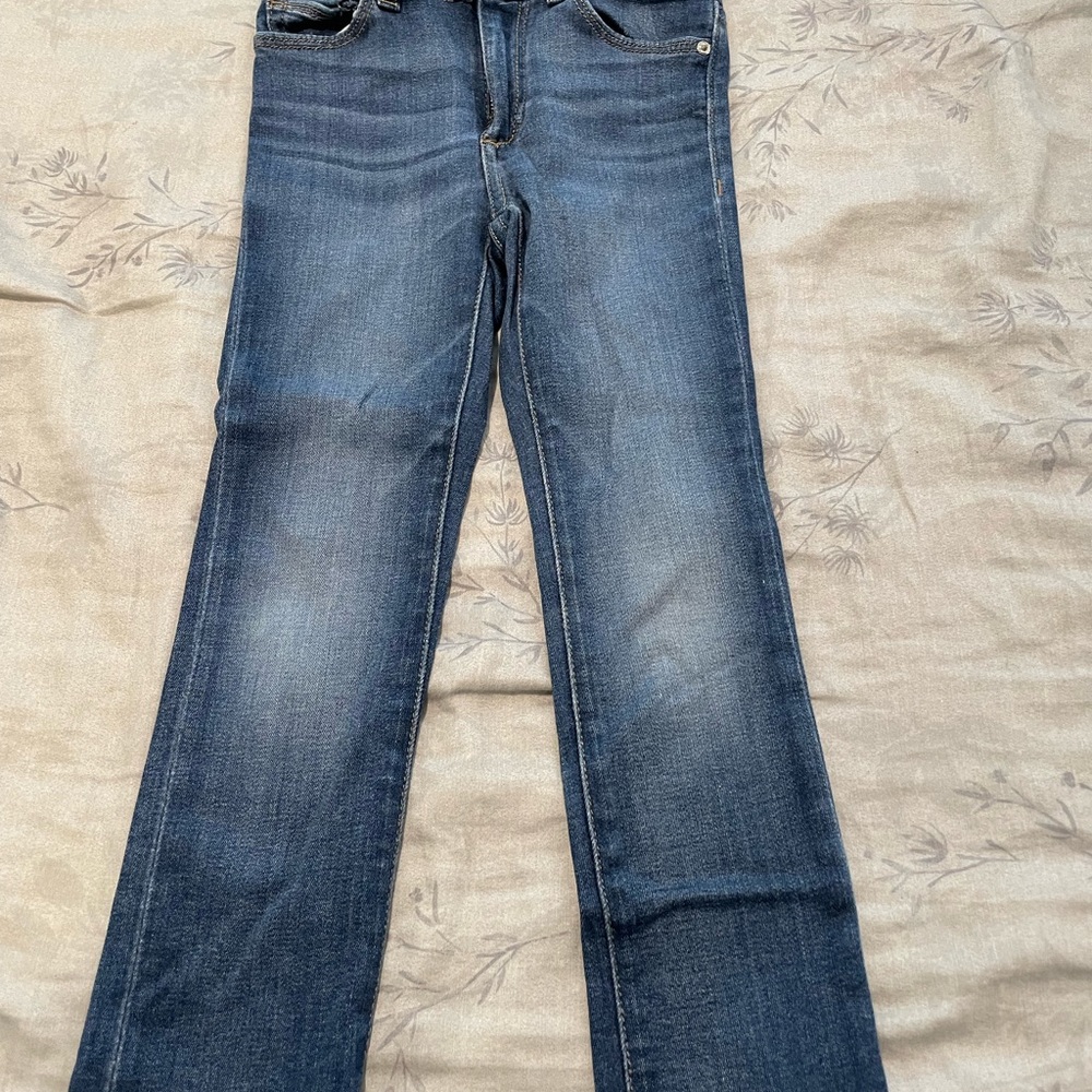 Girls DL1961 Chloe stretch skinny jeans, size 8